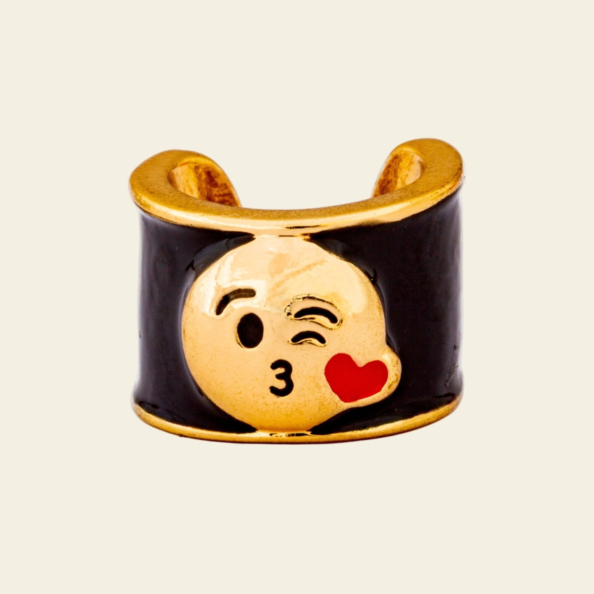 Kissy Face Emoji Charm - CharMED
