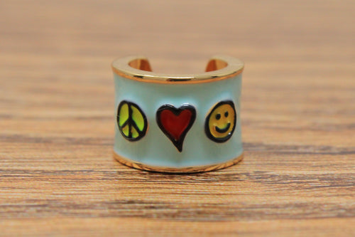 charMED Custom Stethoscope Charms - Peace Love Joy charm