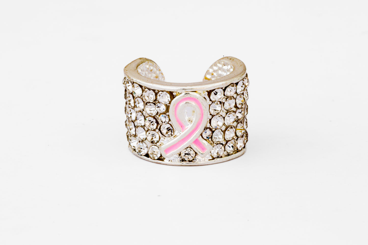 charMED Custom Stethoscope Charms - Pink Ribbon (Breast Cancer) Charm