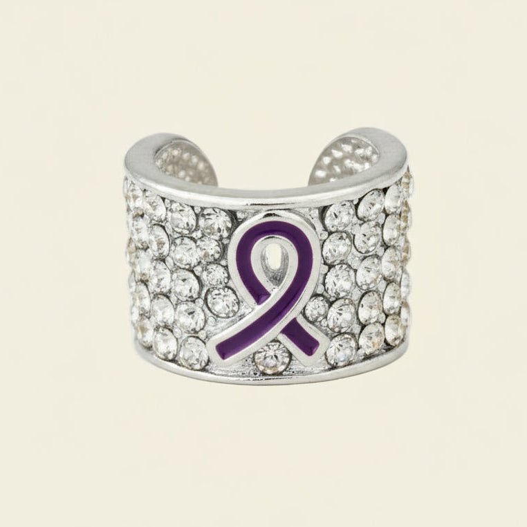 Purple Ribbon Charm - CharMED