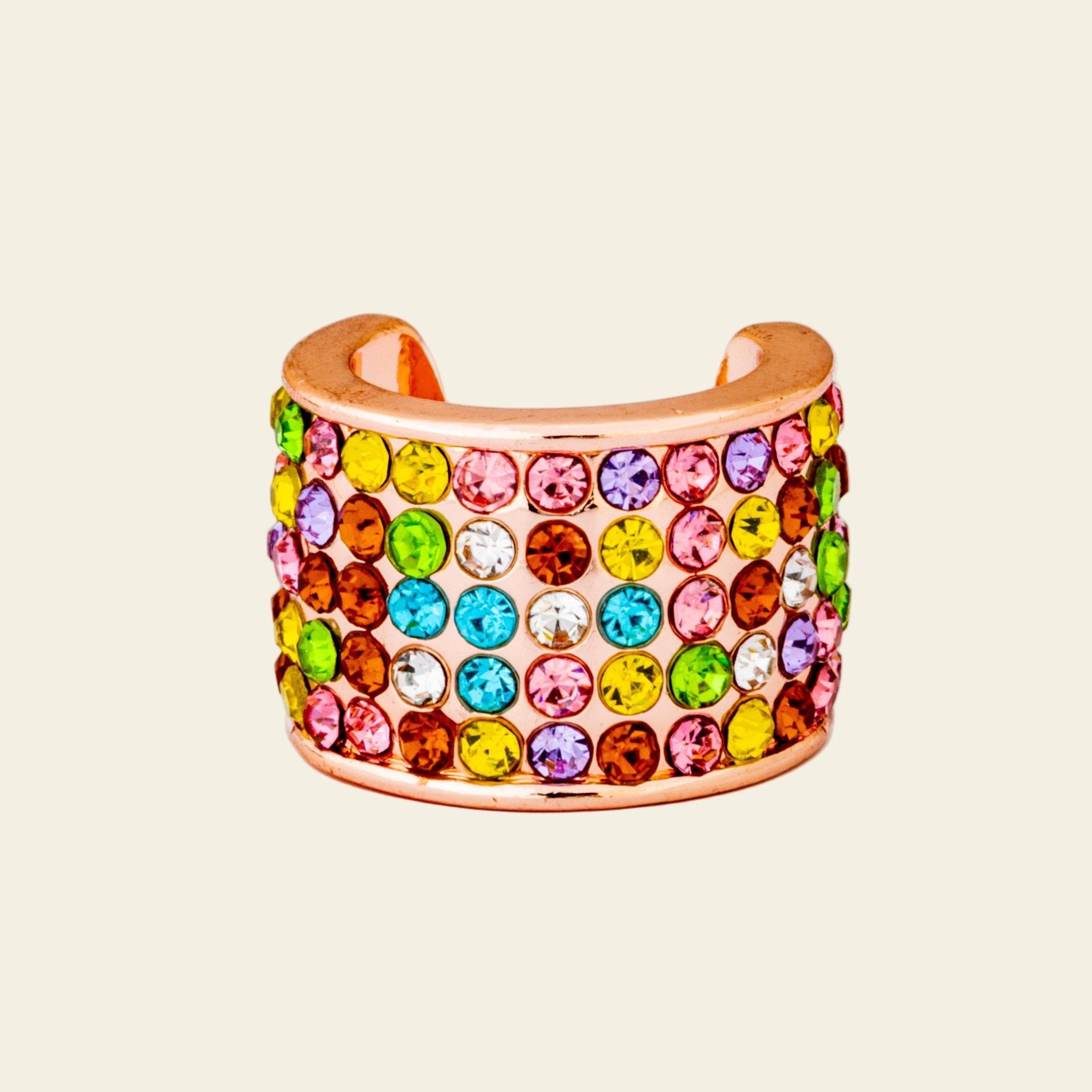 Rainbow Rose Gold Charm - CharMED