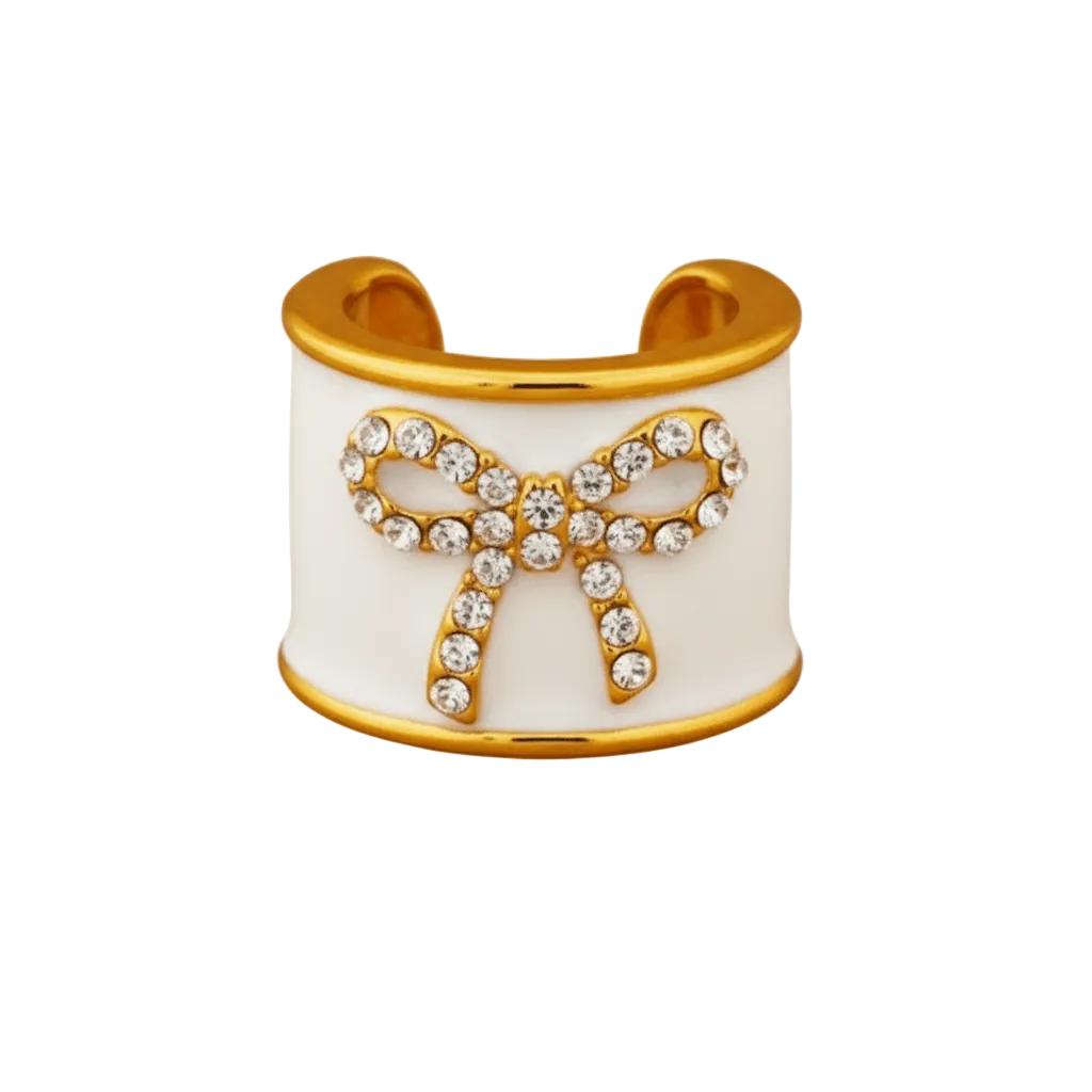 Time to Sparkle Bow Charm - CharMED