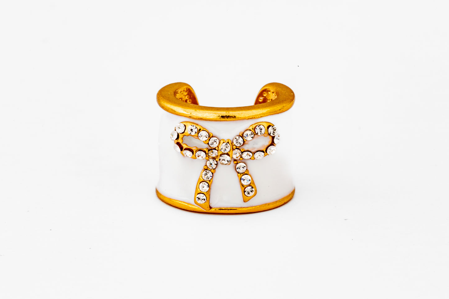 Time to Sparkle Bow Charm