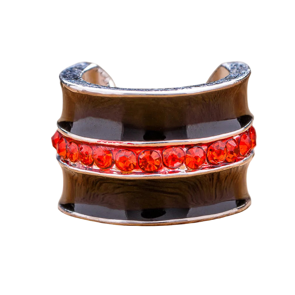 Thin Red Line of Courage charm