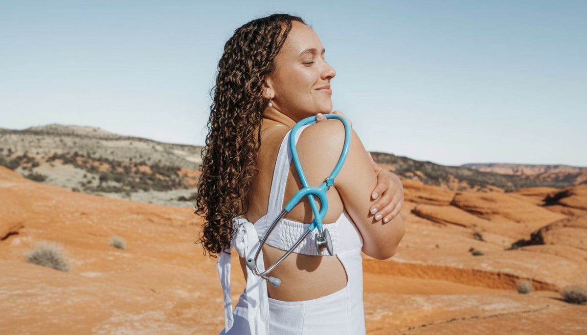 "stack of personalized stethoscope charms, 2026 accessory trend