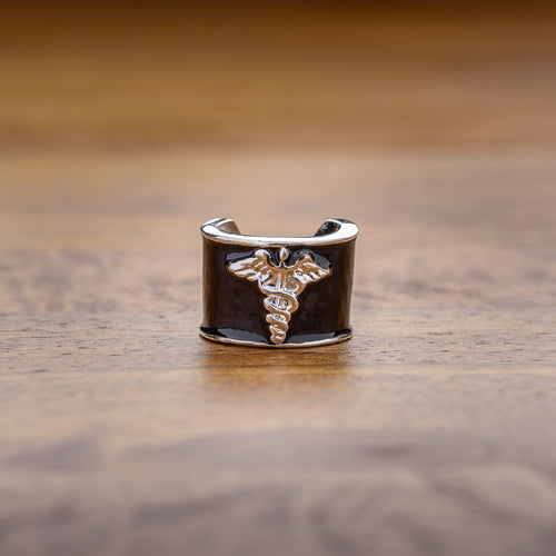 charMED Custom Stethoscope Charms - Caduceus Charm