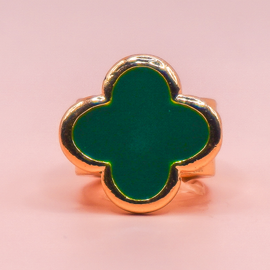 charMED Custom Stethoscope Charms - Emerald Green 3D Clover Charm