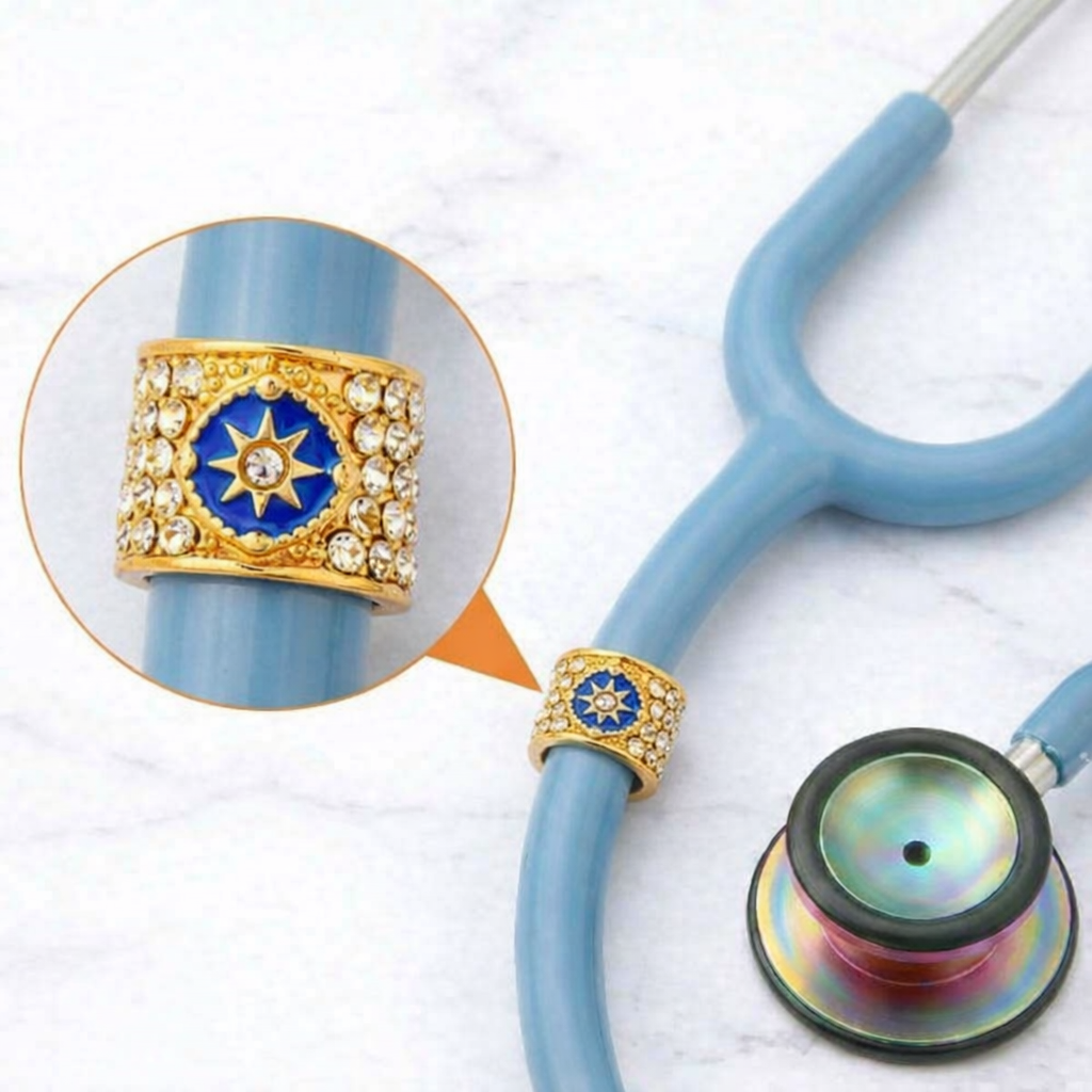 Compass Stethoscope Charm