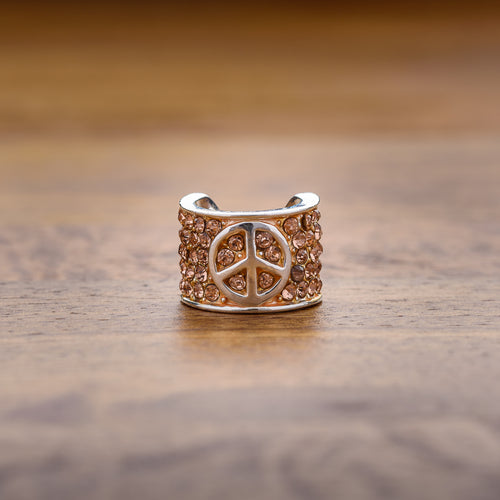 charMED Custom Stethoscope Charms - Peace Charm.