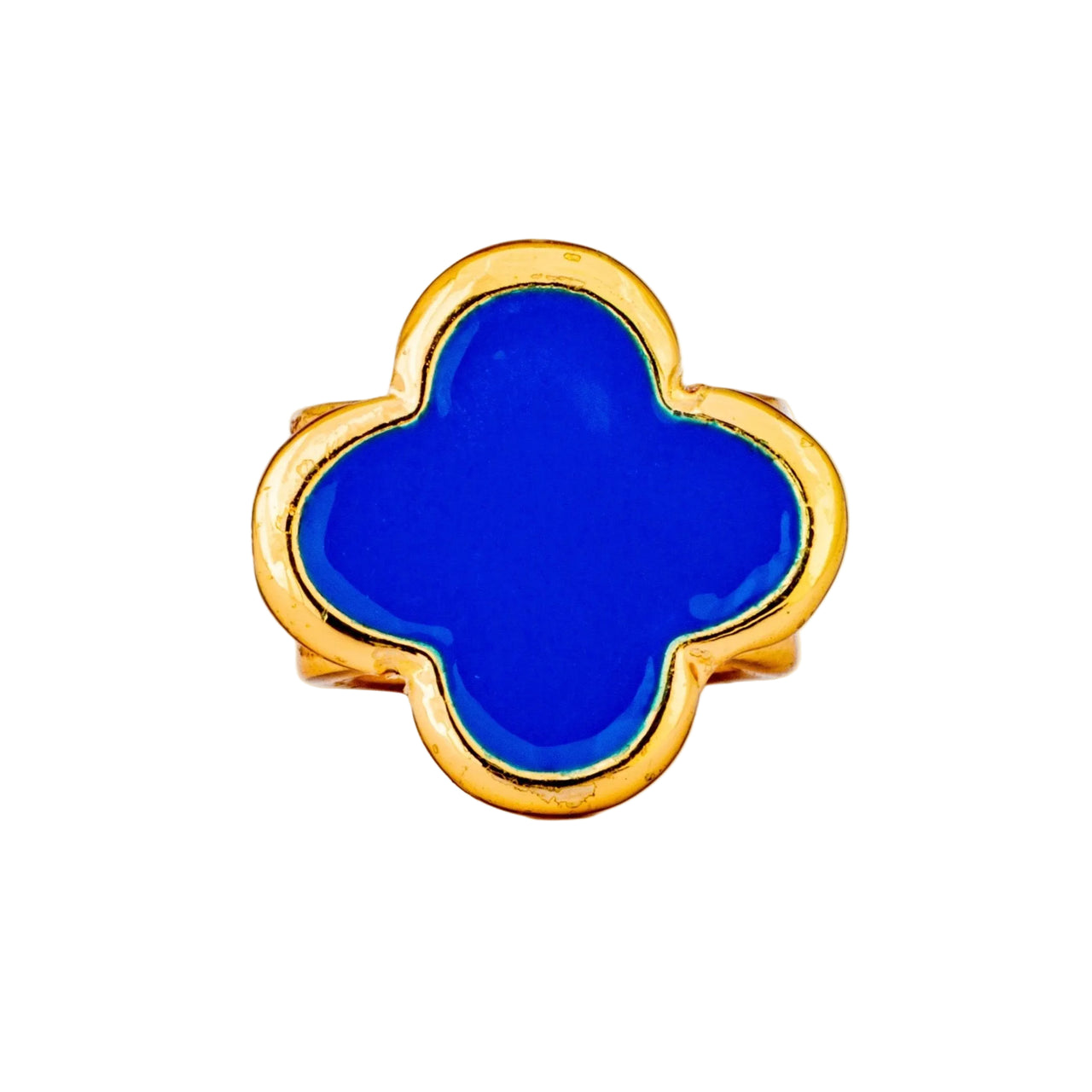 Blue Agate 3D Clover Charm - CharMED