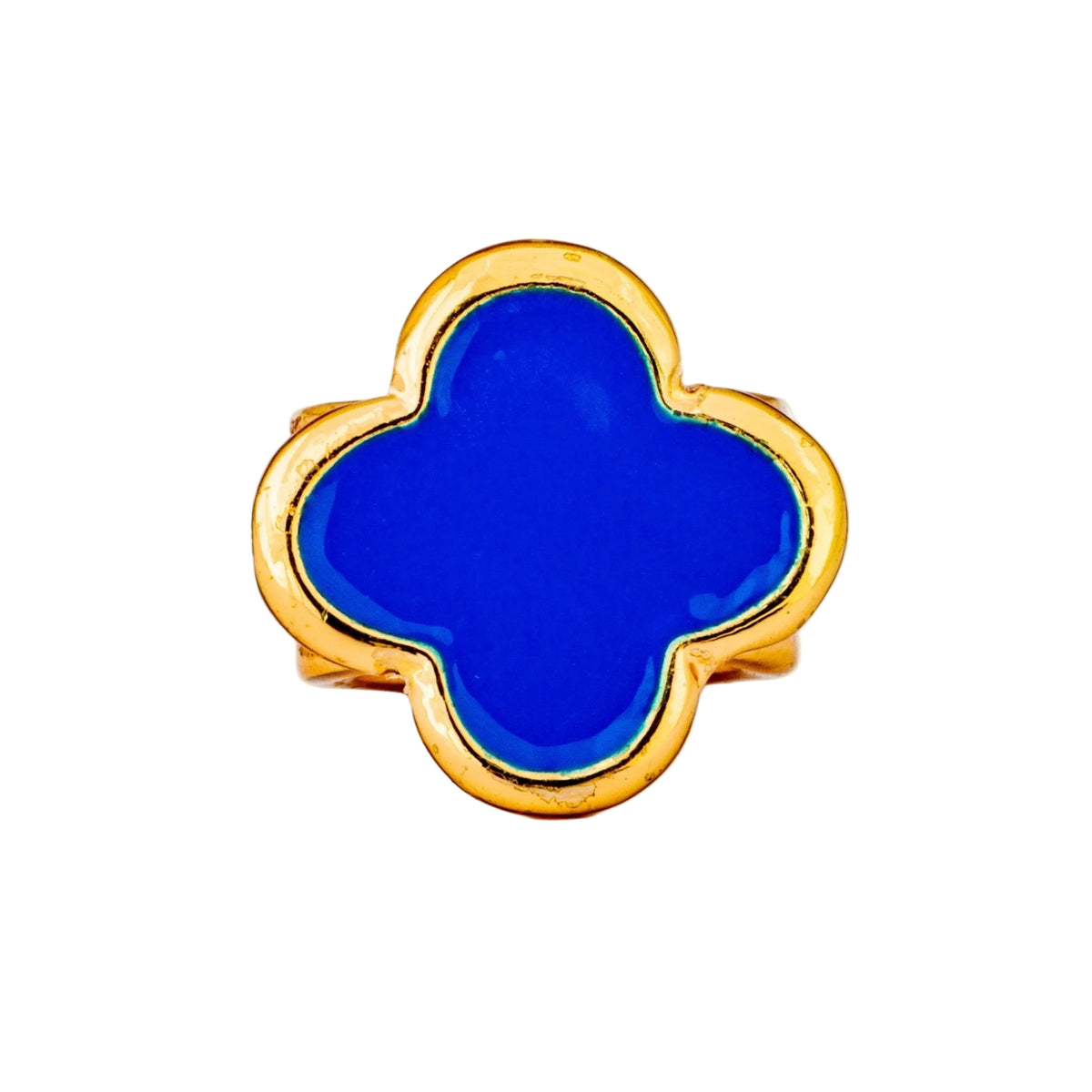 Blue Agate 3D Clover Charm - CharMED