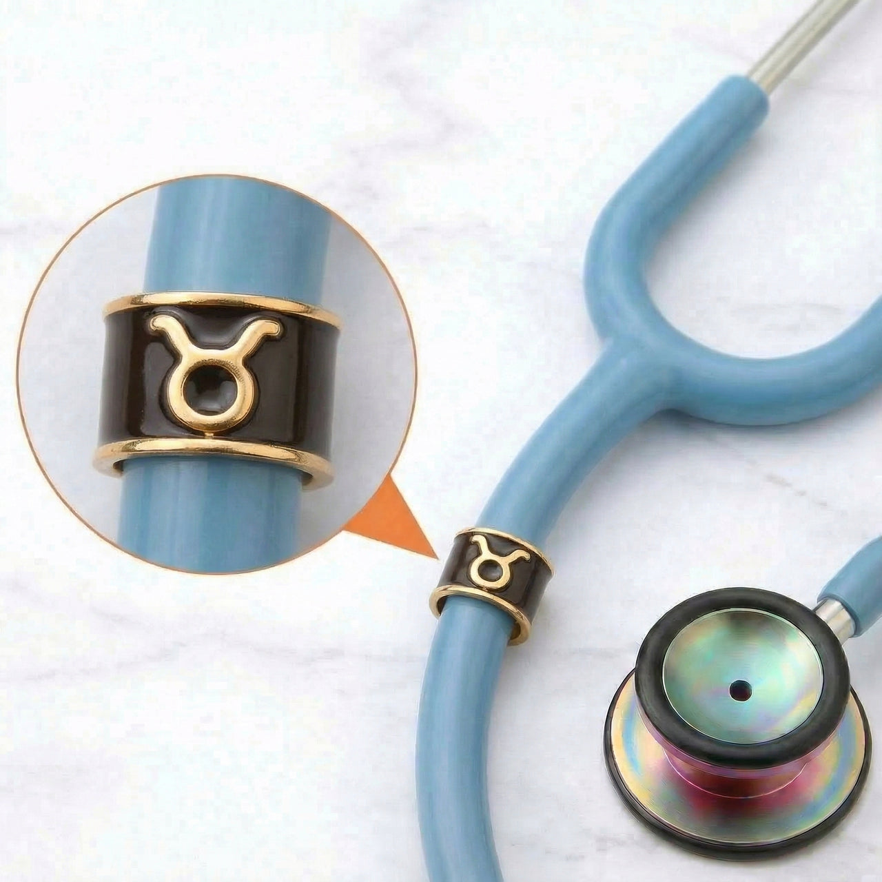 Taurus Stethoscope Charm