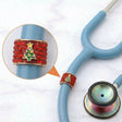 Christmas Tree Stethoscope Charm