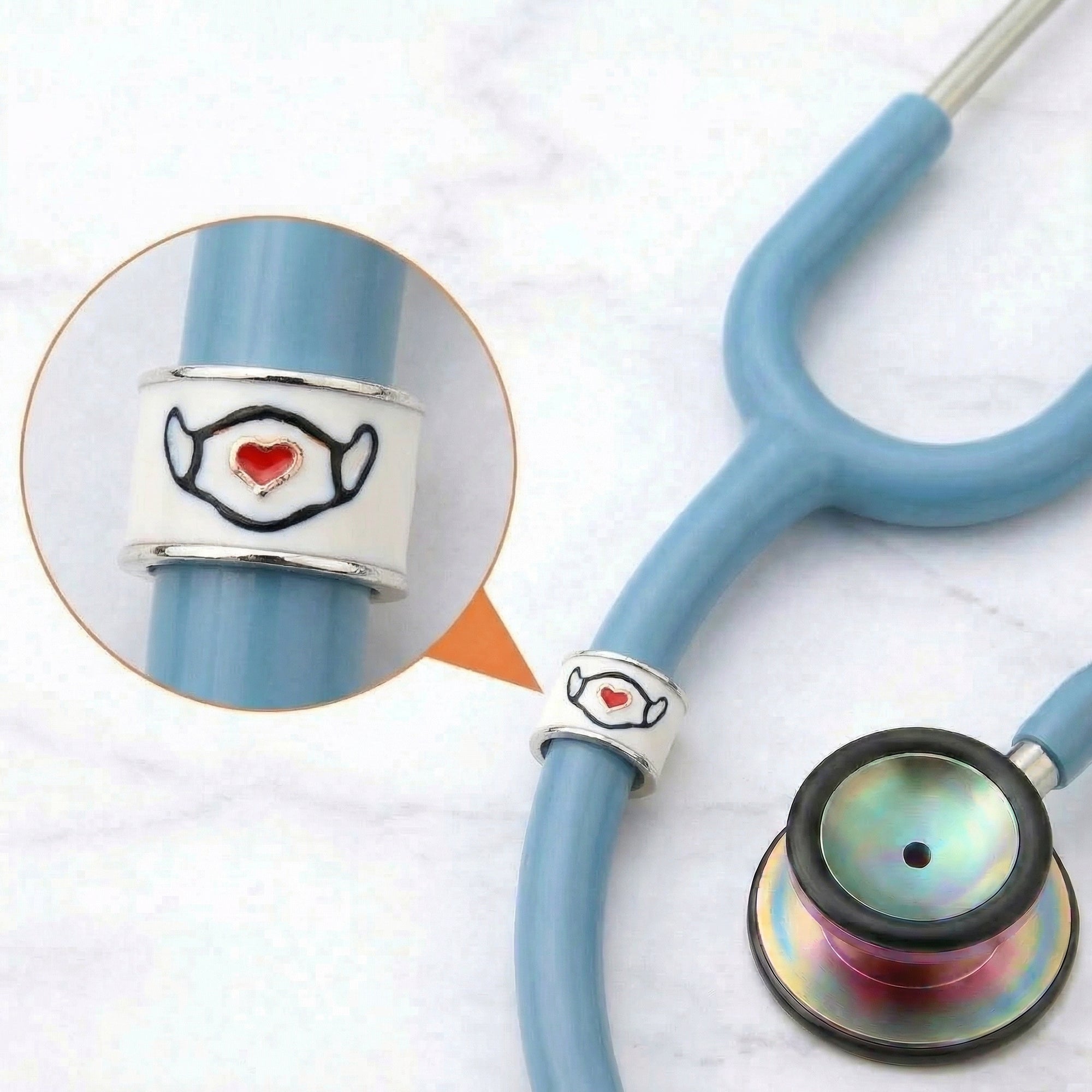 Mask Stethoscope Charm