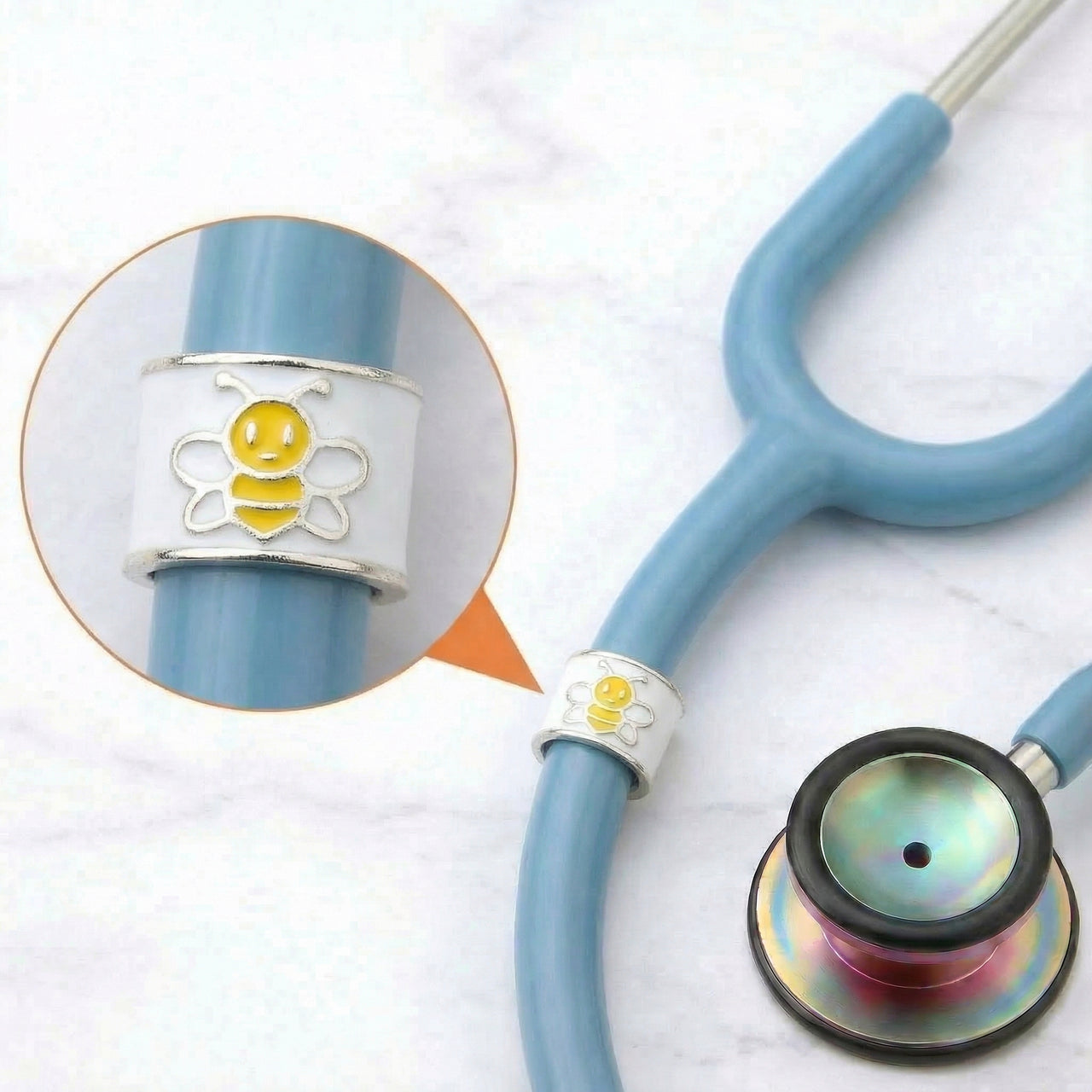 Bee Charm Stethoscope Charm