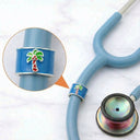 Palm Tree Stethoscope Charm