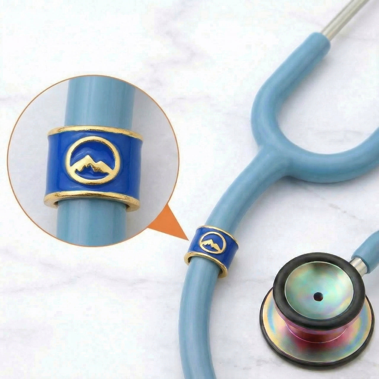 Mountain Top Stethoscope Charm