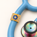 Compass Stethoscope Charm