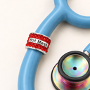 Hot Mess Stethoscope Charm