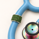 Moss Stethoscope Charm