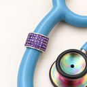 Violet Stethoscope Charm