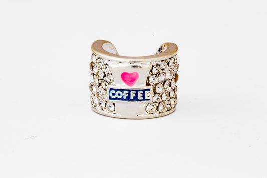 charMED Custom Stethoscope Charms - Coffee Charm