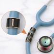 "I" Gloss Monogram Stethoscope Charm
