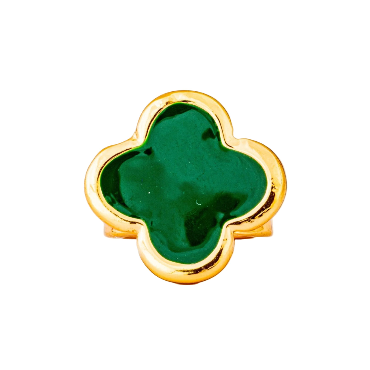 Emerald Green 3D Clover Charm - CharMED