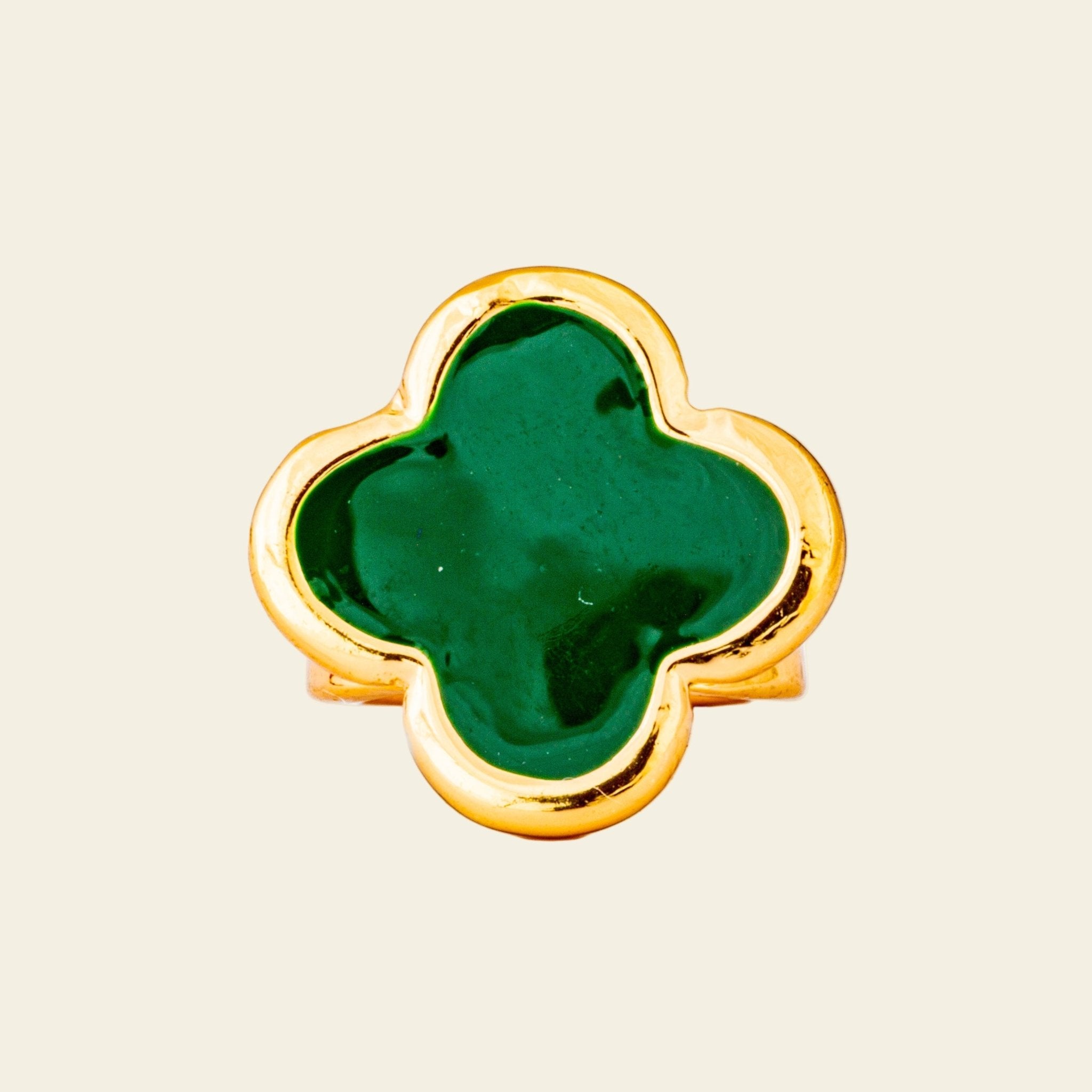 Emerald Green 3D Clover Charm - CharMED