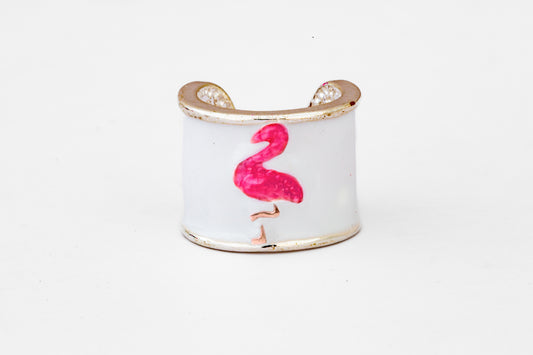 charMED Custom Stethoscope Charms - Flamingo Charm