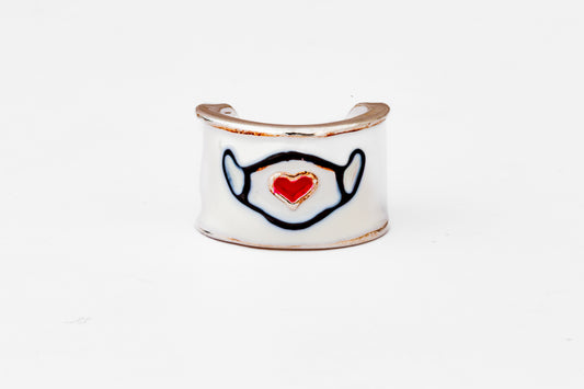 charMED Custom Stethoscope Charms - Mask Charm
