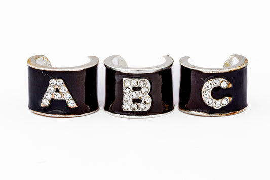charMED Custom Stethoscope Charms - Bling Monogram