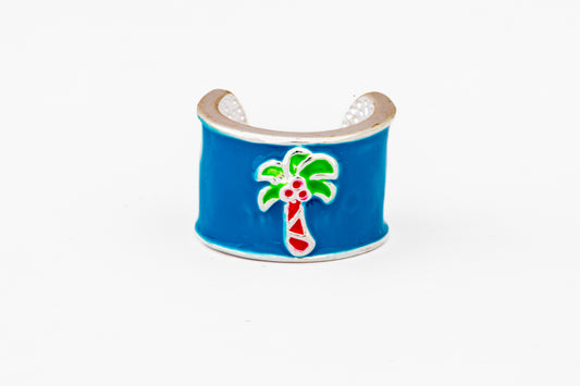 charMED Custom Stethoscope Charms - Palm Tree