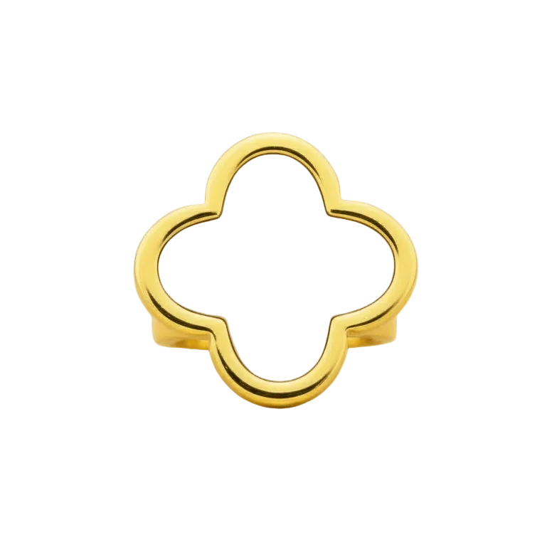 Pearl White 3D Clover Charm - CharMED