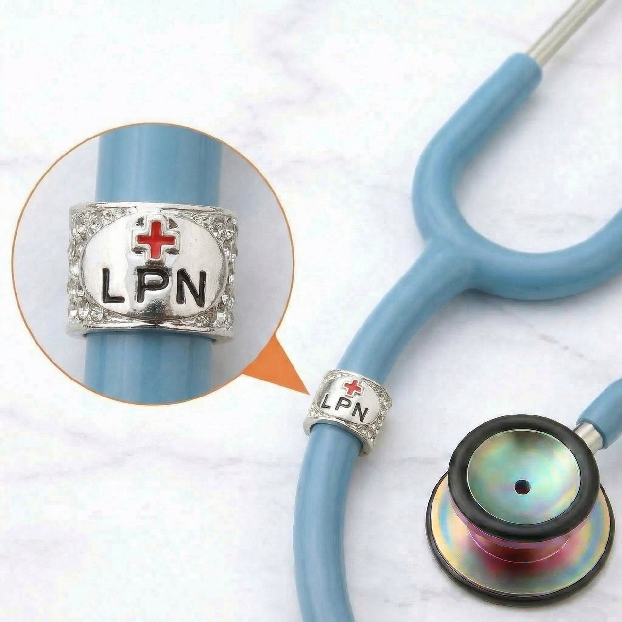 LPN Occupation Stethoscope Charm