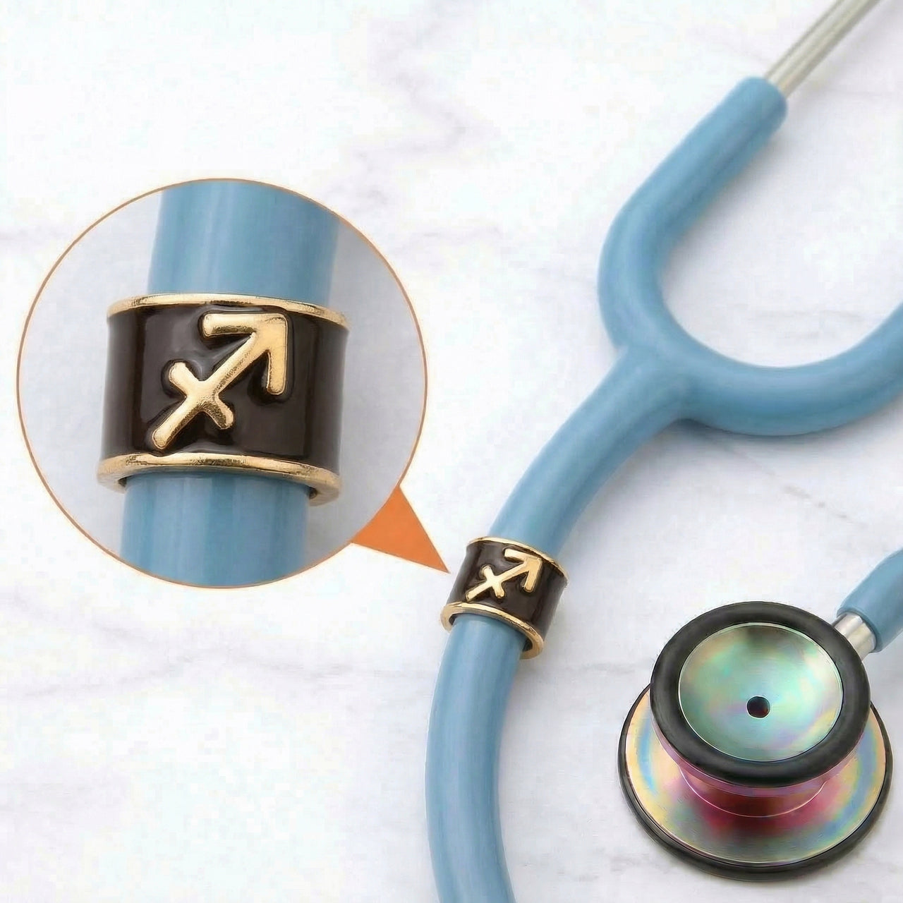 Sagittarius Stethoscope Charm