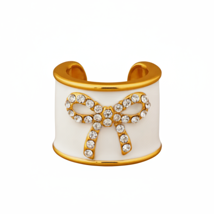 Time to Sparkle Bow Charm - CharMED