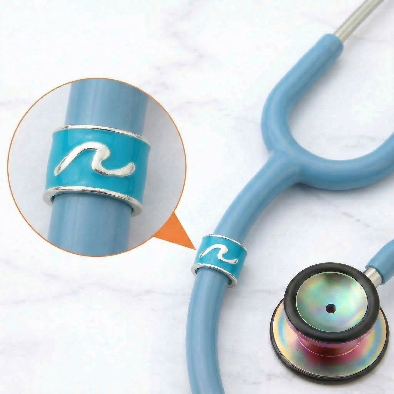 Wave Stethoscope Charm