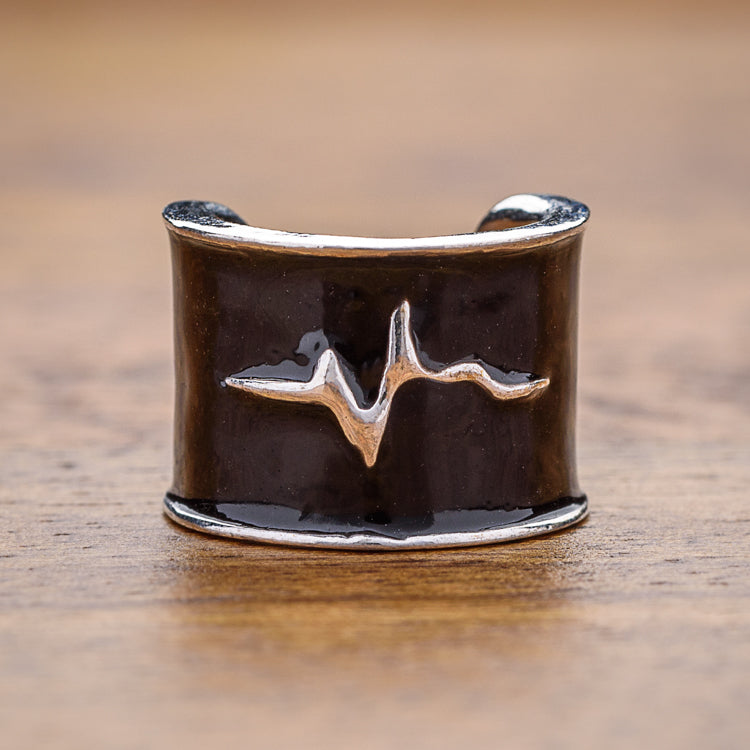 EKG Line Charm