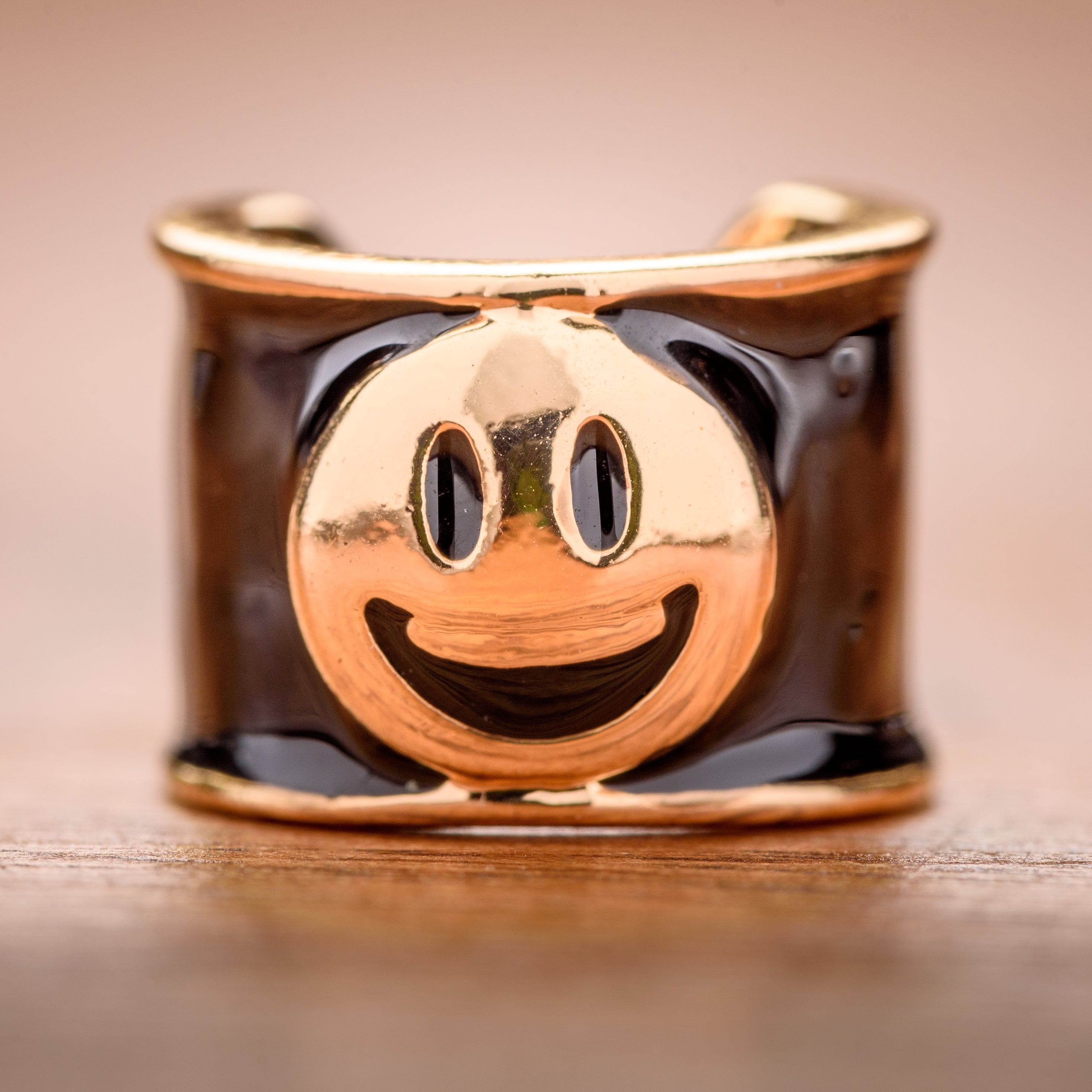 Happy Face Emoji Charm