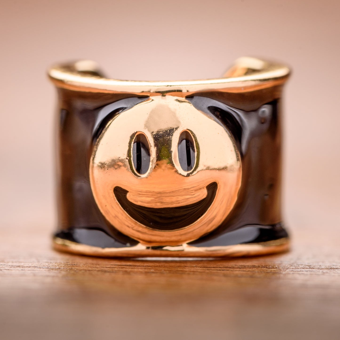 Happy Face Emoji Charm
