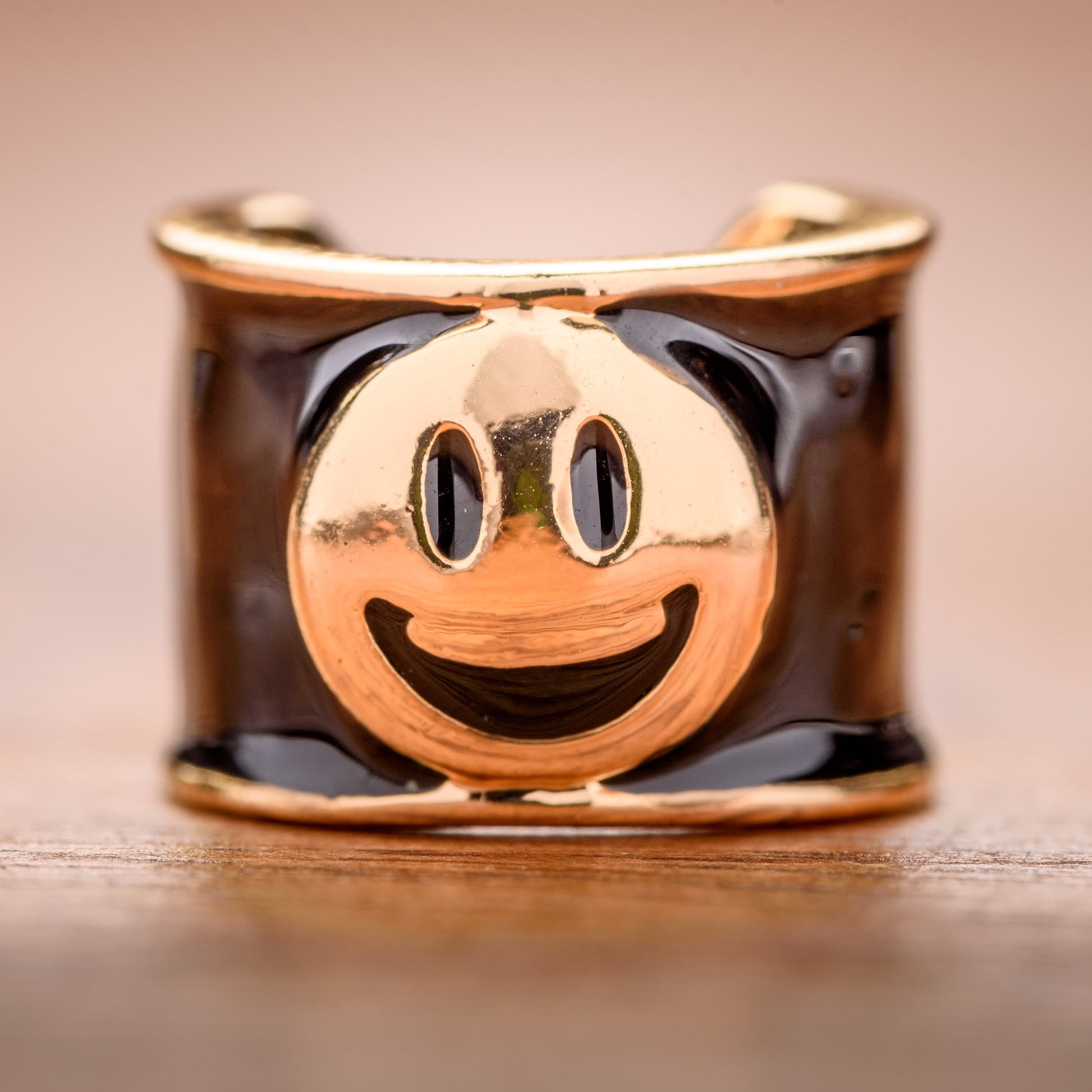 Happy Face Emoji Charm
