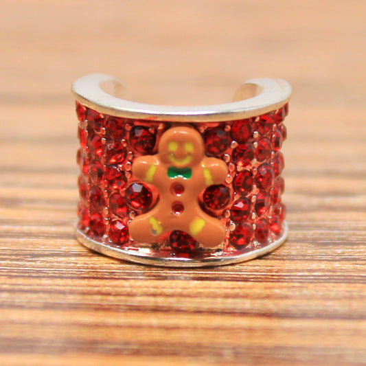 charMED Custom Stethoscope Charms - Gingerbread Charm