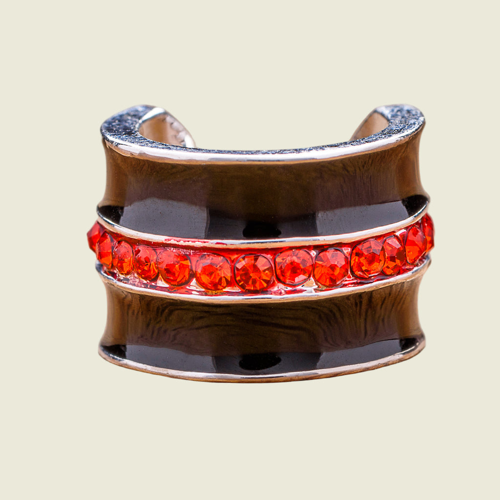 Thin Red Line of Courage charm